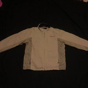 Men’s beige timberland jacket XL